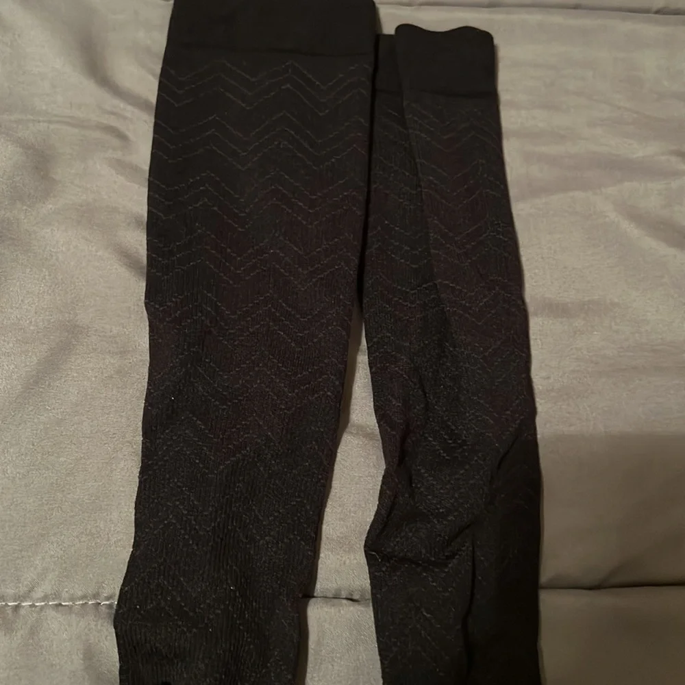 Women’s Bundle Hosiery Patterned Tights Compression Socks Knee High Preowned